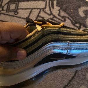 Nike air max silver and gold used good condition no box